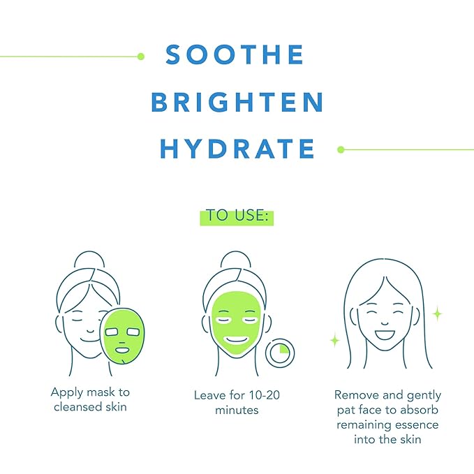 Lapcos seaweed sheet mask, daily