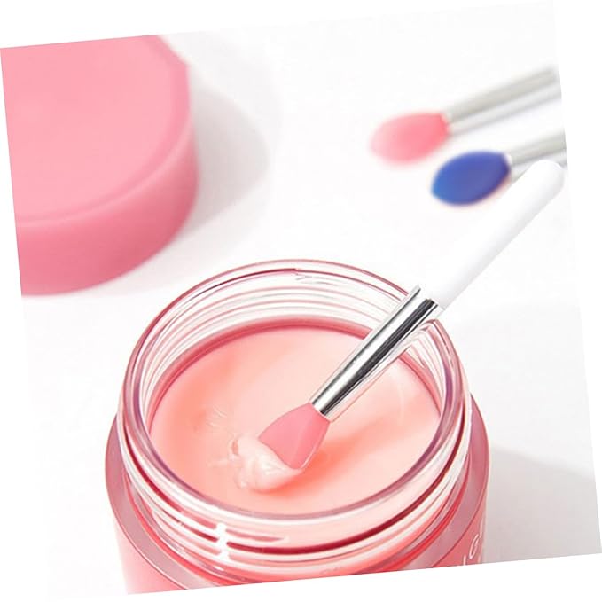 24pcs Silicone Lip Brush Lip Mask Applicators for Professional Home Use