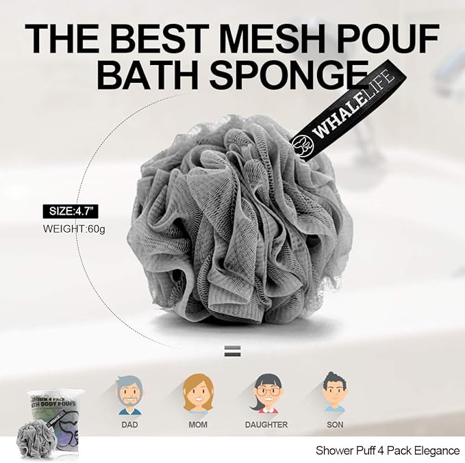 Loofah sponge bath sponge for