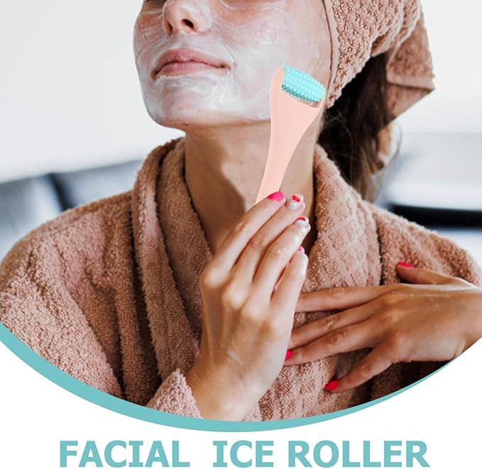 GALPADA 1Pcs Handheld Eye Massager Tool Dual Head Roller for Eye Absorption and Face Care Practical and Portable Design for All Skin Types