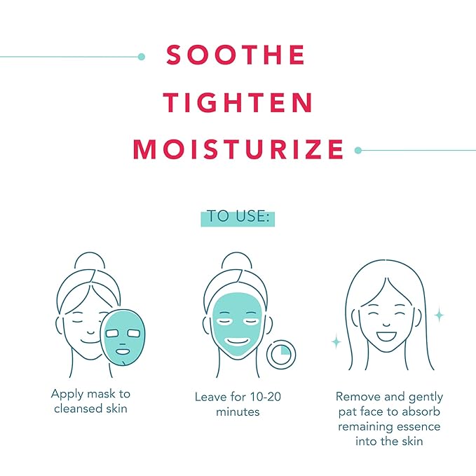 Lapcos red wine sheet mask,