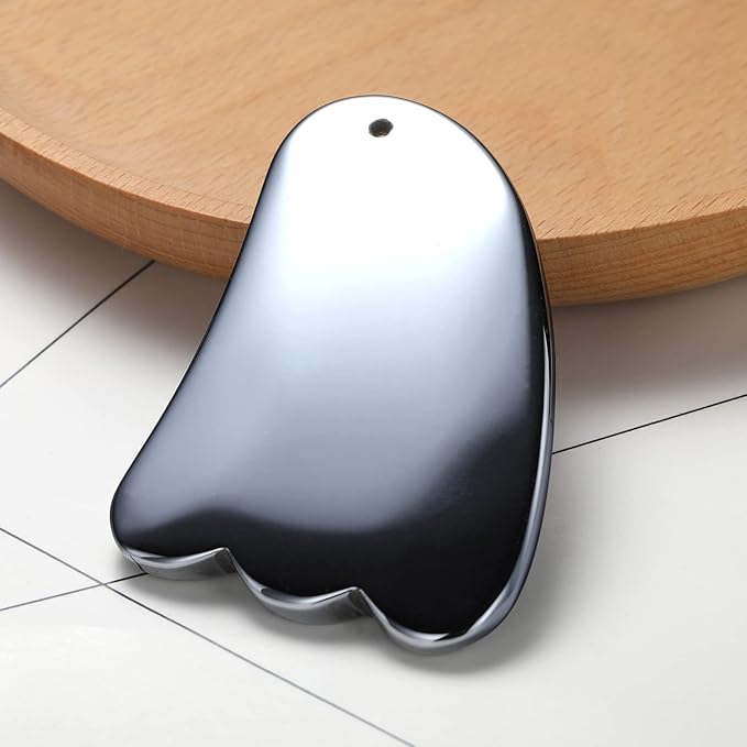 HOTACE Terahertz Energy Stone Gua Sha Scraper Tools Lymphatic Drainage Massager Facial Beauty Tools-Claw Shape