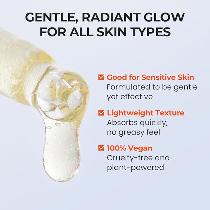 [SKIN&LAB] Vitamin C Serum for Face with Hyaluronic Acid and Niacinamide | Even Skin Tone Serum (1.01 fl oz)