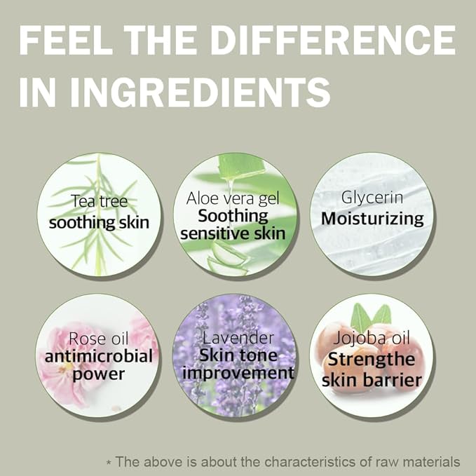 [USDA Certified] TheAromaShop Organic Acne Tea Tree Mist Korea Atonanda Facial & Bag & Body & Face Spray -Acne Skin Care Natural Ingredients - 3.38 fl. oz