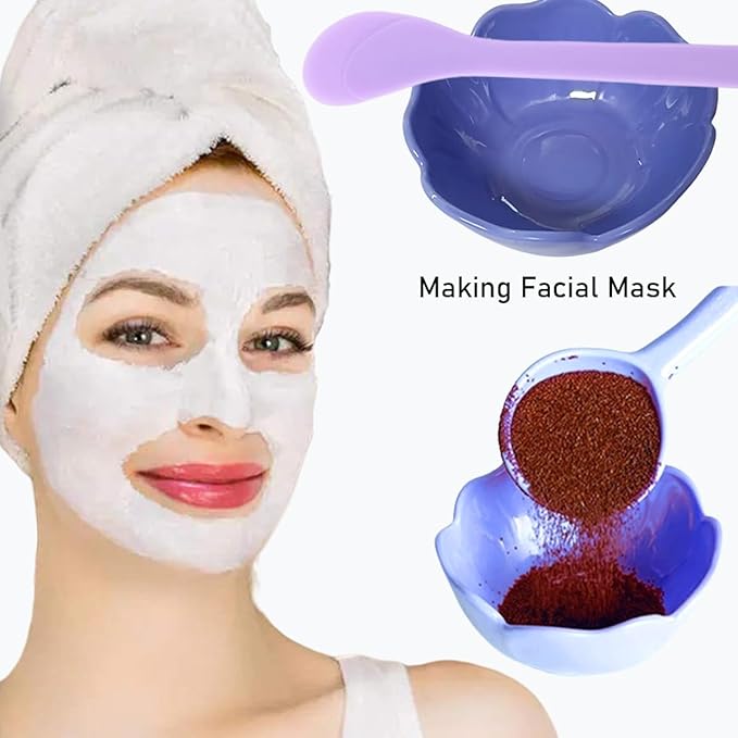 10 Pcs Essential Oil Bowl Set, 3.34 Inch Petal Mask Bowls Beauty Tool Skin Care Bowl Diy Face Mask MixingBowl for Home Salon, Pigment Preparation