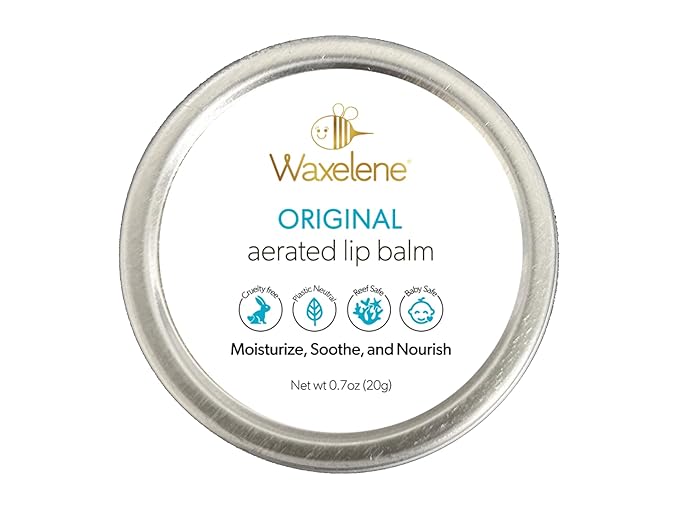 Waxelene Original Aerated Lip Balm Tin Multipurpose