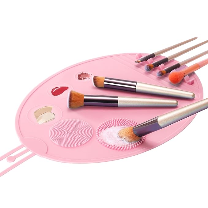 Makeup Palette, 3 in 1 Silicone Makeup Mat