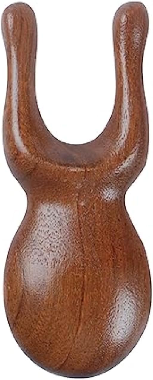 Natural Wooden Nose Guasha Massage Tools Anti-Static, Eyes Facial Wood Gua Sha Tool,face Manual Massager Tool, Multifunctional Handheld Meridians Acupoint Massage Tool,1 Pieces.