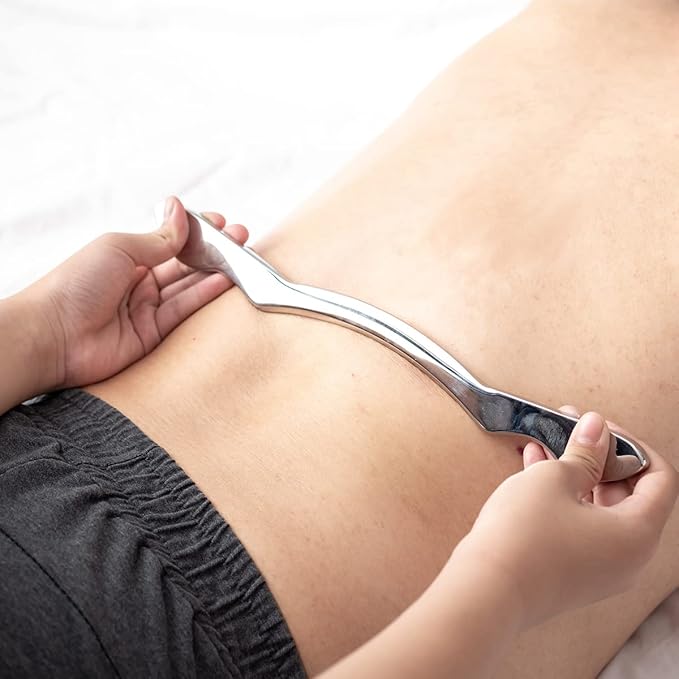 Gua Sha Scraping Massage Tool, IASTM Tool for Large Muscles, Soft Tissue Mobilization, 13.5 Inch Long