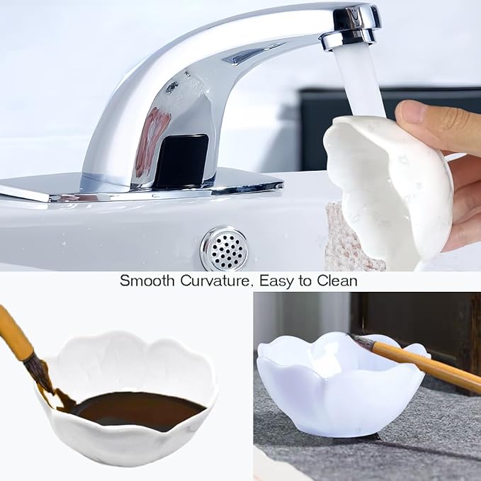 10 Pcs Essential Oil Bowl Set, 3.34 Inch Petal Mask Bowls Beauty Tool Skin Care Bowl Diy Face Mask MixingBowl for Home Salon, Pigment Preparation