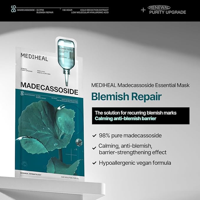 Mediheal madecassoside essential sheet mask