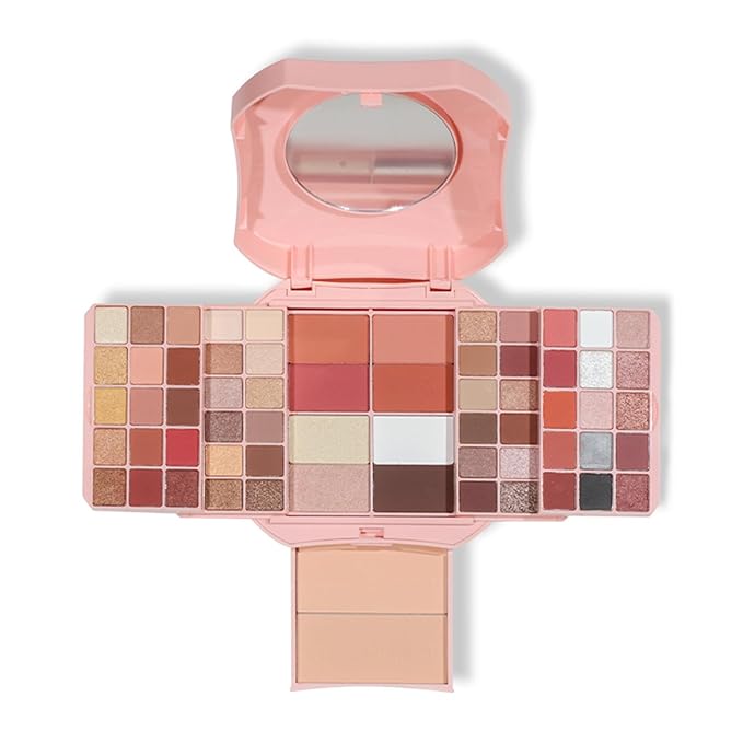 Makeup Eyeshadow Palettes, 64 Colors Protable Multifunction Blush