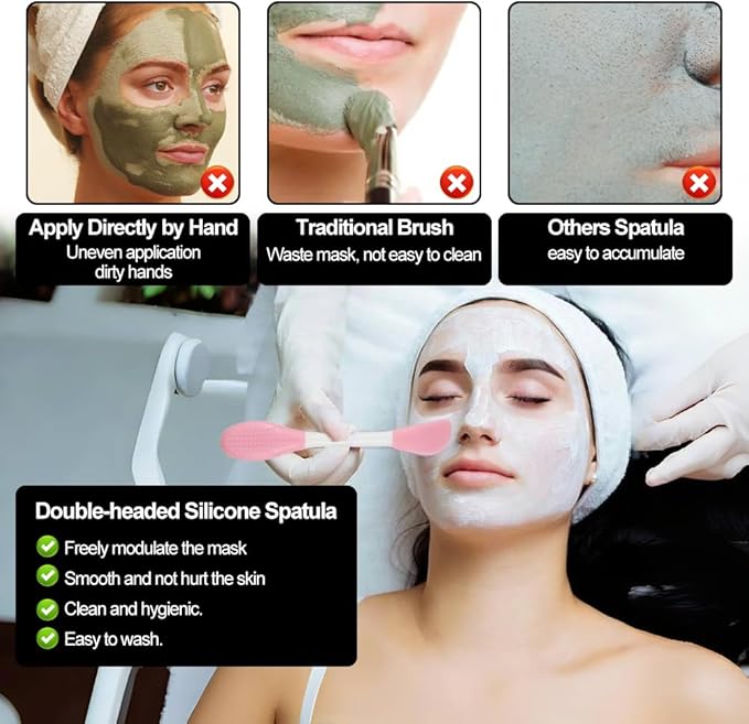 Face Bowl for Ice with Built-In Icetray, Facial Plunge Bowl with Face Wash Headband Wristband Set and Face Mask Brush Applicator, Silicone Ice Facial Foldable Washbasin,Ice Bath for Face (Black)