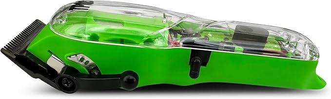 TPOB Slime 2 Barber Hair Clippers for Men 6800 RPM with Matte Green Case and X Fade Blade