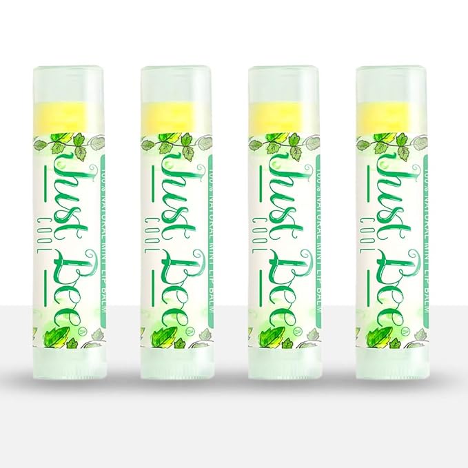 100% Natural Beeswax Lip Balm (Cool