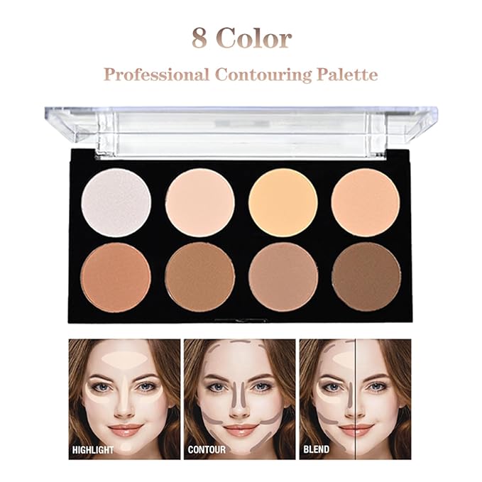 Makeup Highlight & Contour Pro Palette Lightweight Blendable