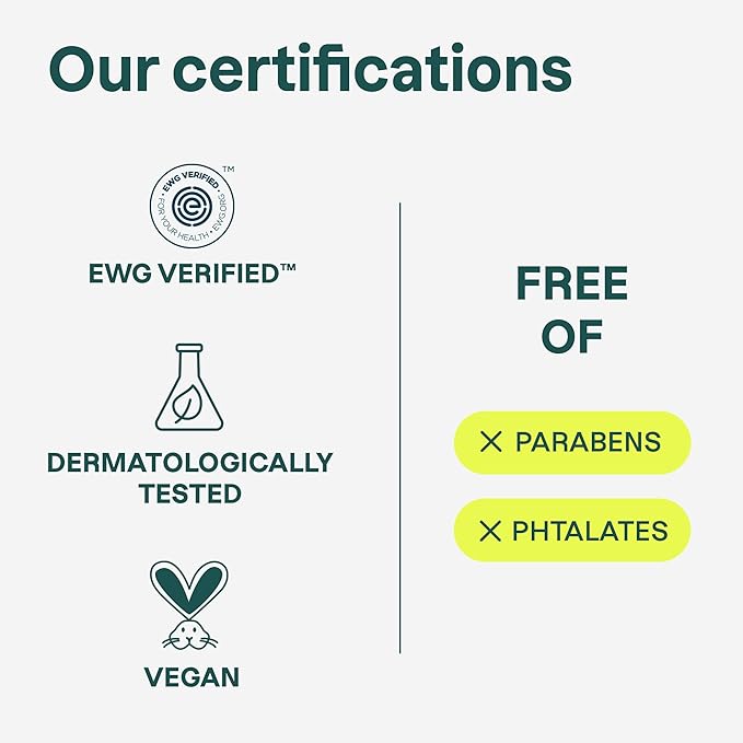 ATTITUDE Body Lotion, EWG Verified Moisturizer, Vegan Skin Care Products, Non-Greasy, Hydrating for Dry Skin, Cruelty Free, Extra Gentle, Unscented, 8 Fl Oz