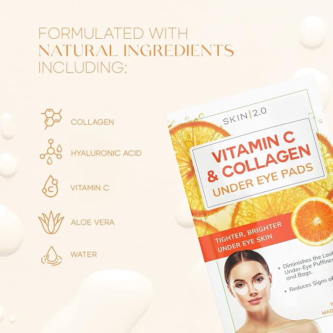 Vitamin c and collagen under