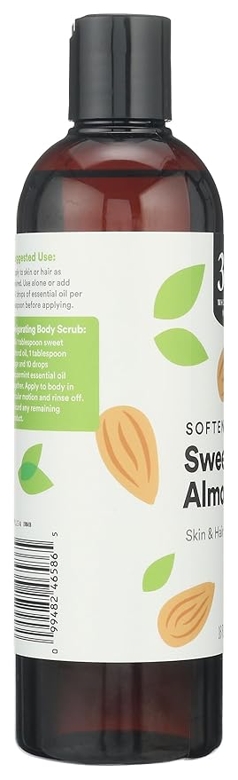 365 by Whole Foods Market, Softening Sweet Almond Oil, Skin & Hair Care, 16 Fl Oz