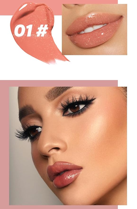 MAEPEOR Hydrating Lip Plumper 12 Colors Balm（Color