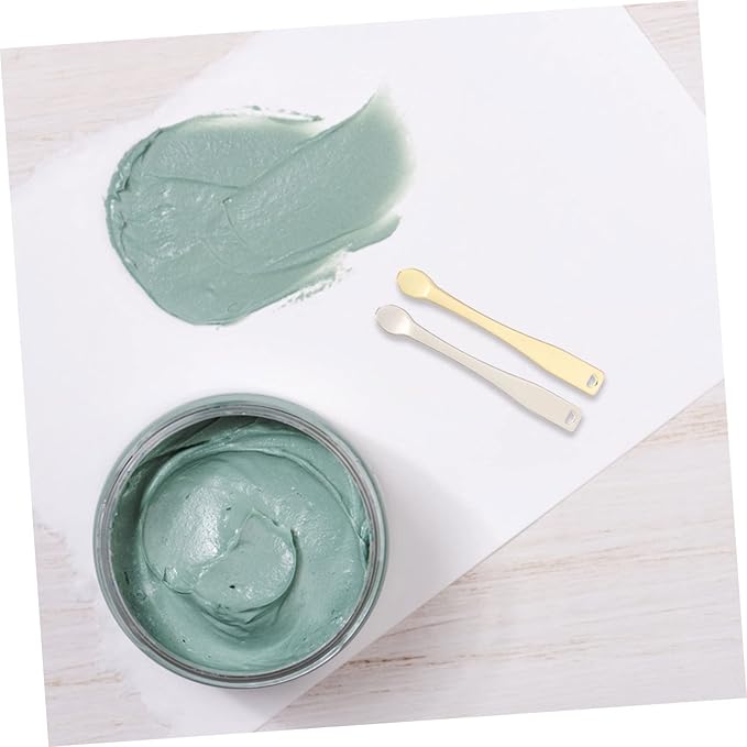 12pcs Face Cream Applicator Cosmetic Spoons for Skincare for Masks Creams Lotions Easy to Clean for Home Use and Beauty Routines