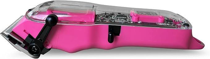 TPOB Slime 2 Candy Edition Barber Hair Clippers for Men 6800 RPM with Matte Pink Case and Taper Blade