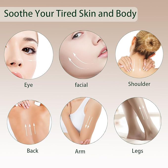 Stainless Steel Gua Sha Facial Tools Guasha Face Sculpting Tool Metal Detail Stone Body Lymphatic Drainage Massager Face Skin Care Gift for Women