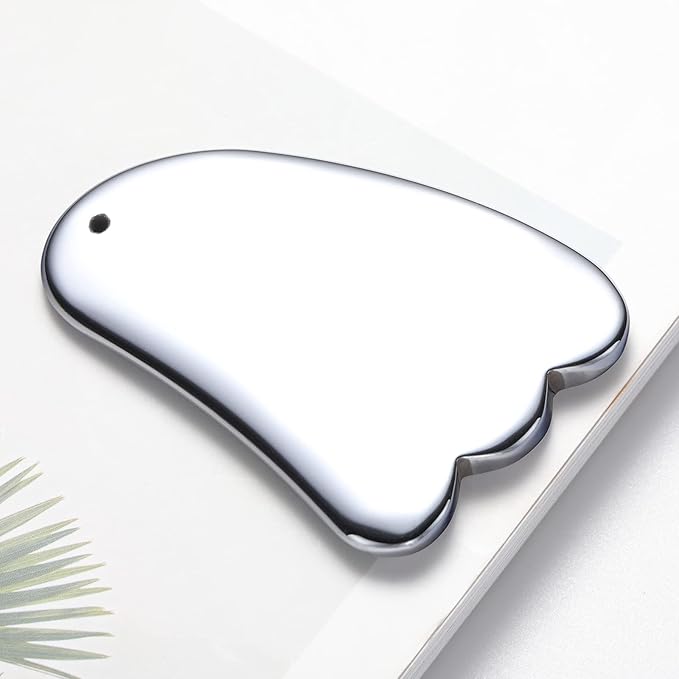 HOTACE Terahertz Energy Stone Gua Sha Scraper Tools Lymphatic Drainage Massager Facial Beauty Tools-Claw Shape