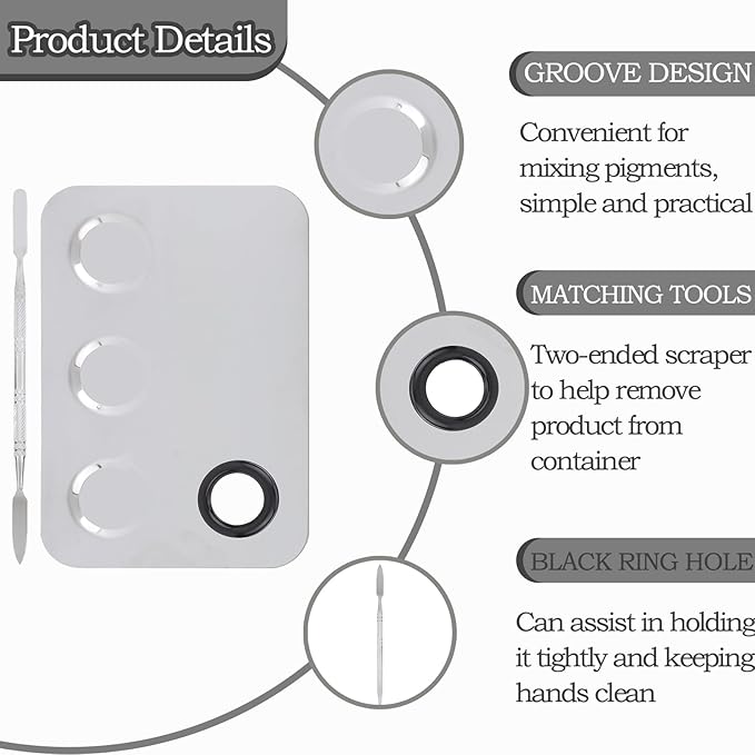 Makeup Palette, Professional Makeup Palette Cosmetic Mixer Cosmetic