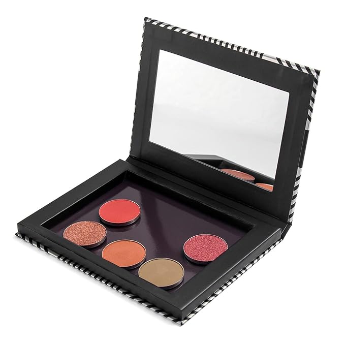 Makeup Magnetic Palette with Mirror and 20Pcs Metal