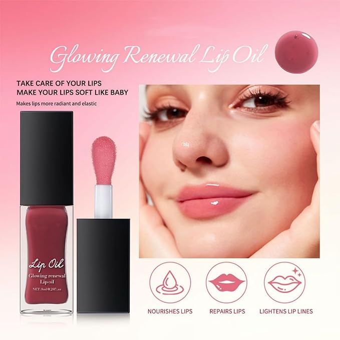 MAEPEOR Glowing Lip Oil 7 Colors Balm