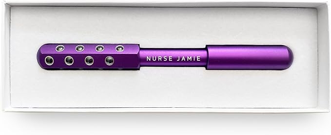 Nurse Jamie Uplift Facial Massaging Beauty Roller – Gift- Facial Massager with 24 Stones for Sculpting, Firming & Reducing Puffiness