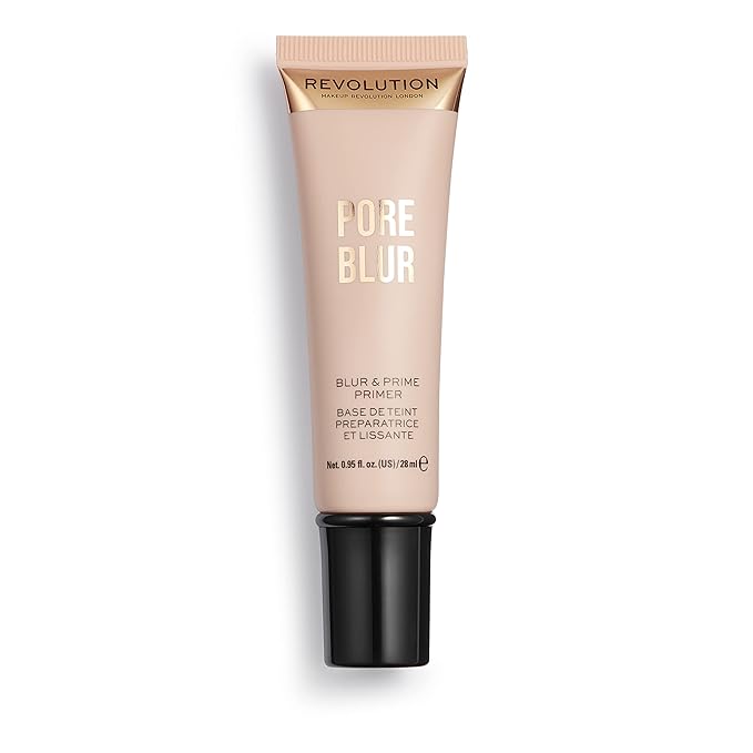 Makeup Revolution Pore Blur Primer, Pore Minimizing Face Nourishing Formula 0.95fl.oz