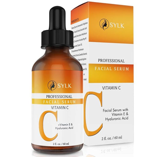 Vitamin C Serum For Face - Anti Aging Formula with Hyaluronic Acid & Vitamin E – Brightening Serum – Treatment for Dark Spots, Tone, Fine Lines & Wrinkles - Microneedling - Korean Skincare - 2 fl oz
