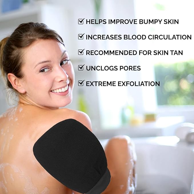Valitic exfoliating glove - body