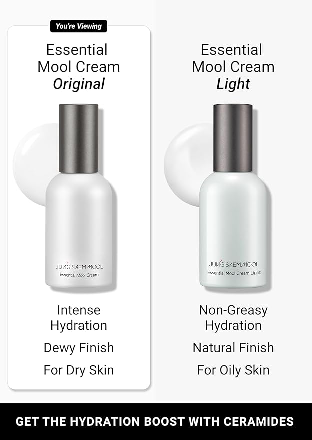 [JUNGSAEMMOOL OFFICIAL] Essential Mool Cream 1.7 oz | Hydration Moisturizer | for Dry, Combination Skin