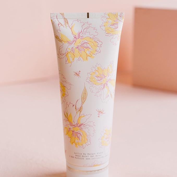 LOLLIA Breathe Shower Gel, 8 fl. oz. – Peony & White Lily – Scented Shower Gel Body Wash, Shea Butter Body Wash, Bath Wash for Women, Beautiful Shower Gel, Moisturizing Body Wash