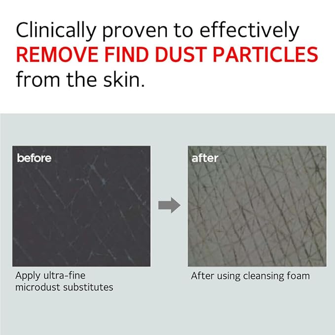 MAKE P:REM Safe Me. Relief Moisture Cleansing Foam, Delicate Eye-Friendly Face Wash for Sensitive Skin, pH Balanced Deep Pore Cleansing, Korean Skin Care, 5.07 Fl Oz, 150ml