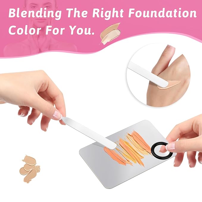 Makeup Mixing Palette, 5 Piece Set Makeup Palette