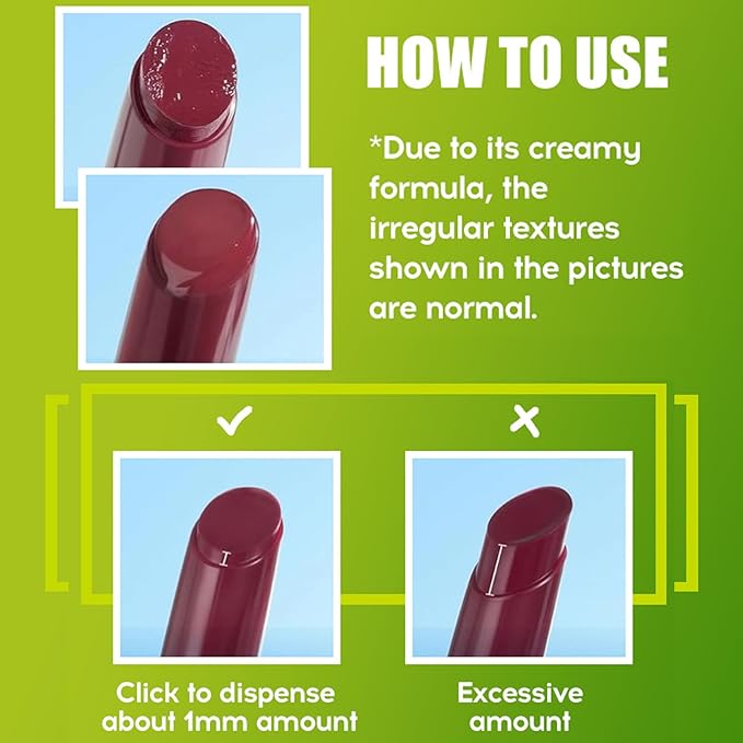 3 Colors Slick Click Lip Balm Girls