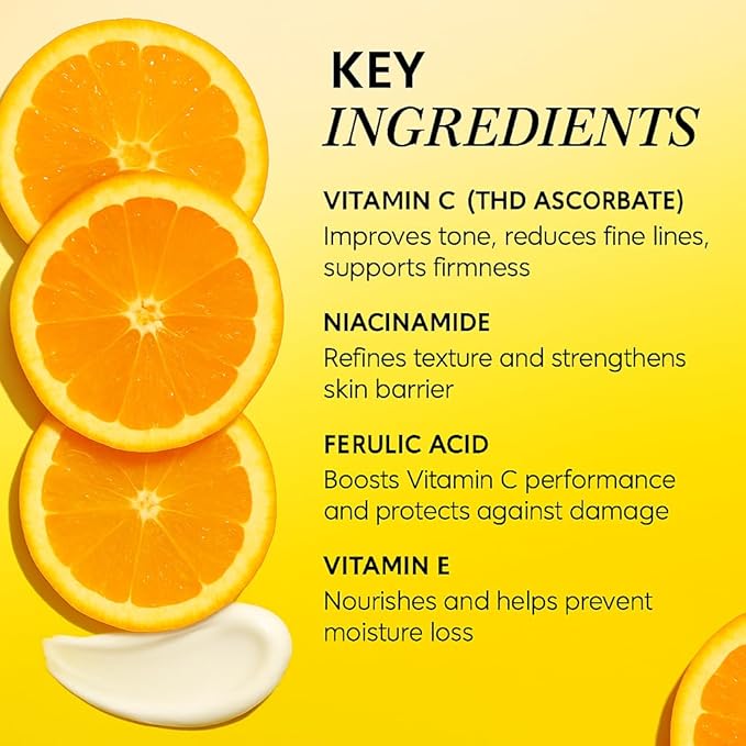 Vitamin C Brilliant Glow Face Serum – Korean Anti Aging Skincare with THD Ascorbate, Matrixyl 3000, Ferulic Acid & Ginseng – Visibly Reduces Dark Spots, Uneven Tone, Fine Lines & Wrinkles