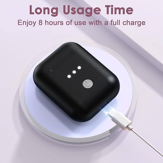 Microcurrent Facial Device, Mini Microcurrent Face Lift Device for Face Lifting and Facial Sculpting, Portable Facial Roller Massager Tool for Man and Woman, Black