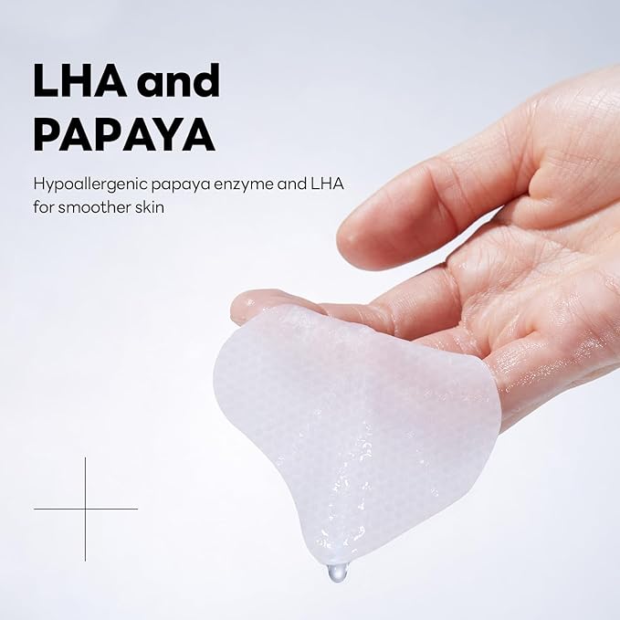 MEDIHEAL Phyto Enzyme Peeling Gauze Pads - Vegan Face Resurfacing Pore Tightening with LHA & Papaya Enzymes - Exfoliating Pads, 90