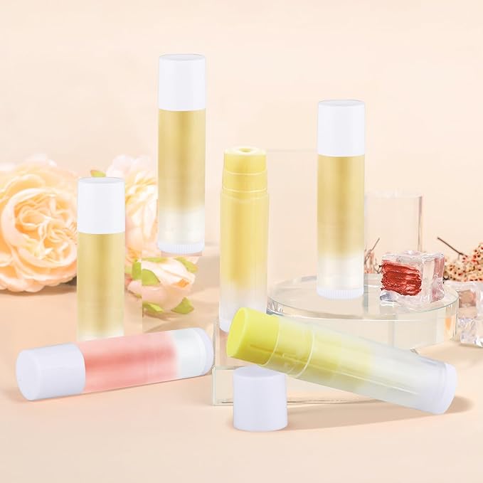 100 Pcs 5.5ml Bulk Empty Lip (clear)