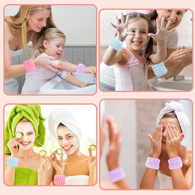 Microfiber wrist spa wash towel