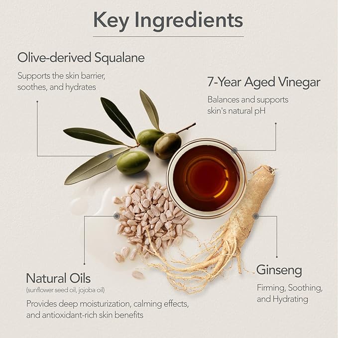 107 EVERYDAY PLUMP Hydro Cream, Lightweight Face Moisturizer with Probiotics, Squalane, and Fermented Ginseng, Hydrates, Nourishes, and Enhances Skin's Radiance and Softness (1.7 fl oz)