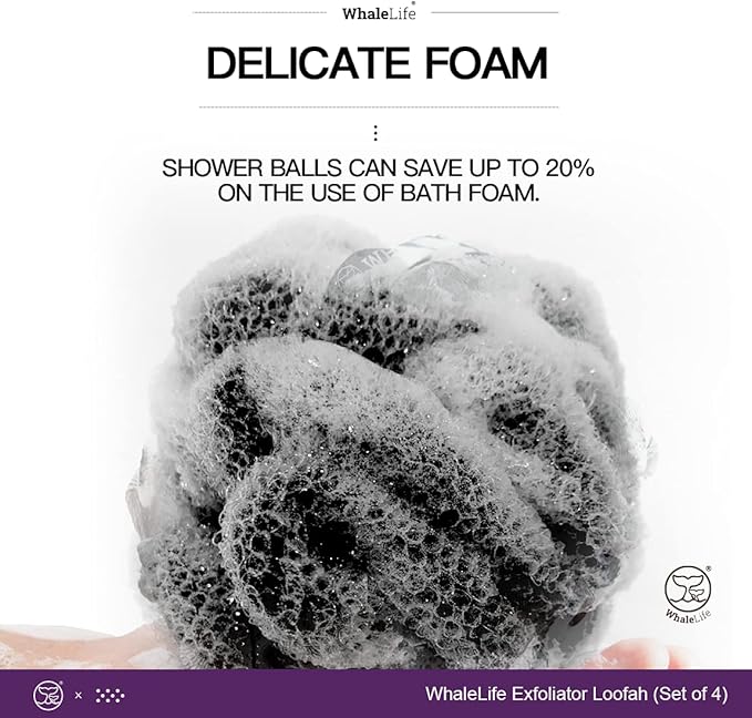 Loofah sponge bath sponge for