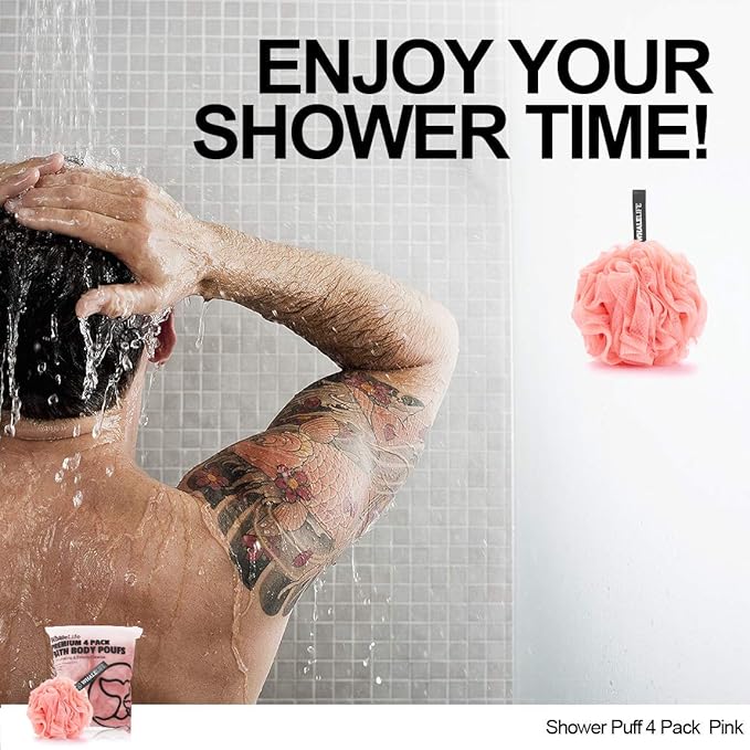 Loofah sponge bath sponge for