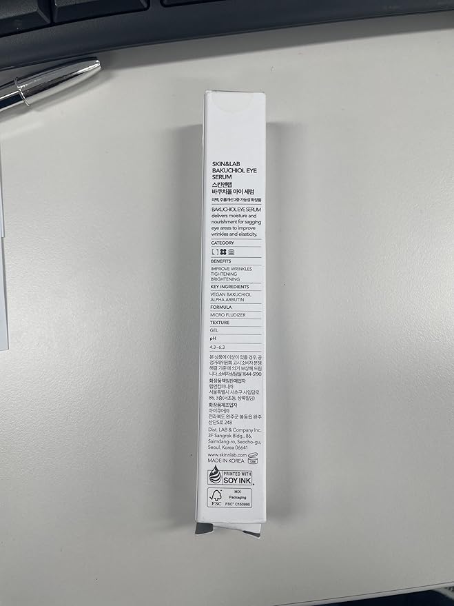 [skin&lab] bakuchiol eye serum with