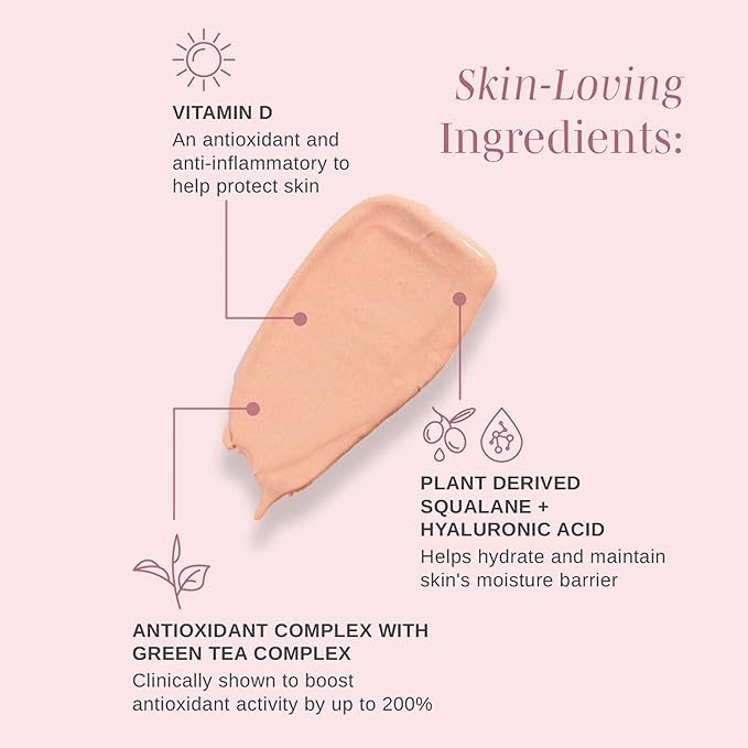 Wander Beauty Pack Up & Glow Primer with SPF 40 - 100% Mineral Sunscreen with Non-Nano Zinc Oxide + Titanium Dioxide - 4-in-1 Universal Tinted Sunscreen - Protect, Prevent, Perfect & Prime - 1.69 oz